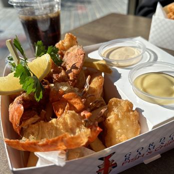 Gordon Ramsay Fish & Chips - Lobster Lobster & Shrimp Combo - Fish & Chips Near Me - Washington, DC, District of Columbia