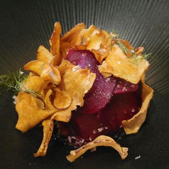 Sparrow + Wolf - Venison tartare - New American Near Me - Las Vegas, Nevada Sparrow + Wolf - Venison tartare - New American Near Me - Las Vegas, Nevada