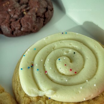 Crumbl - Oceanside - Birthday Cake Cookie and the Chocolate-Chip Peanut Butter. - Bakeries Near Me - Oceanside, California
