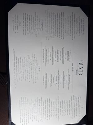 Menu photo 4 BLVD Steak Sherman Oaks, CA