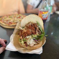 Sascha’s Grill - Spicy Large Kebab sandwich.