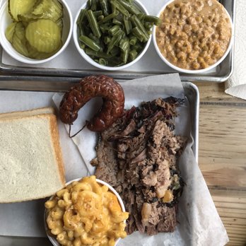 Black's Barbecue Austin - Spread, second round - Barbeque Near Me - Austin, Texas