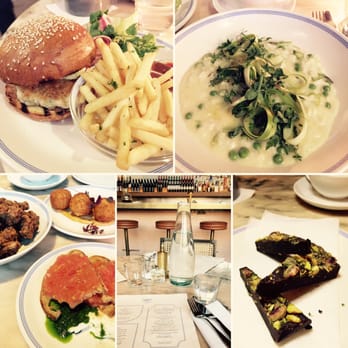 Granger & Co - Prawn burger, risotto, starters and pistachio dark chocolate fudge - Australian Near Me - London, XGL