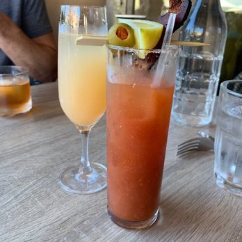 Great Maple - Yummy white peach Bellini and perfect Bloody Mary! - New American Near Me - Newport Beach, California Great Maple - Yummy white peach Bellini and perfect Bloody Mary! - New American Near Me - Newport Beach, California