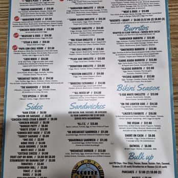 The Coffee Cup - Breakfast menu, January 2026 - Diners Near Me - Boulder City, Nevada