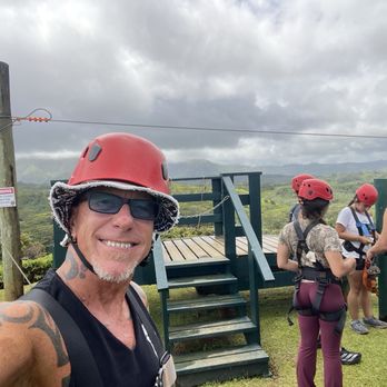 Kaua'i Backcountry Adventures - The first line of seven - Tubing Near Me - Lihue, Hawaii Kaua'i Backcountry Adventures - The first line of seven - Tubing Near Me - Lihue, Hawaii