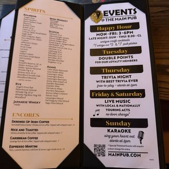 The Main Pub - American Near Me - Manchester, Connecticut