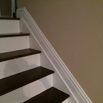 Color Concepts Home Improvement - Moulding on stairs. - General Contractors Near Me
