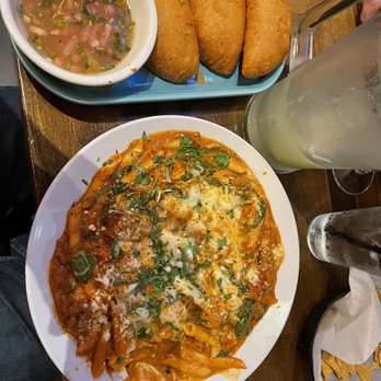 Sol Y Luna Latin Cantina - Mexican Baked Ziti - Bars Near Me - Myrtle Beach, South Carolina Sol Y Luna Latin Cantina - Mexican Baked Ziti - Bars Near Me - Myrtle Beach, South Carolina