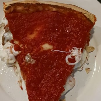 Danny's On Douglas - A delicious slice of stuffed pizza - American Near Me - Elgin, Illinois