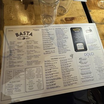 Basta - Menu 2/22/25 - Salad Near Me - Thousand Oaks, California Basta - Menu 2/22/25 - Salad Near Me - Thousand Oaks, California
