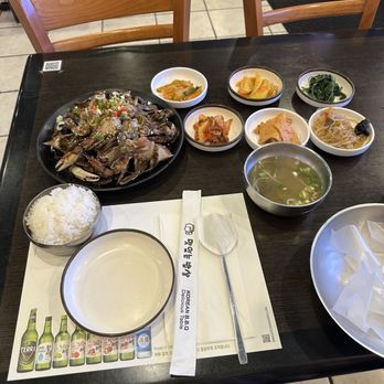 Delicious Table - Side dishes and Ganjang Gaejang - Korean Near Me - Buena Park, California