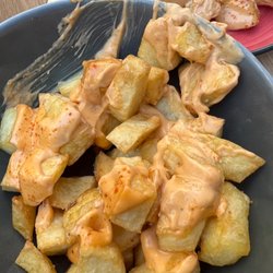 Madeinterranea - French fries with japnuse "Brava" sauce