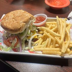 Del Sol Mexican Grill - Avocado burger