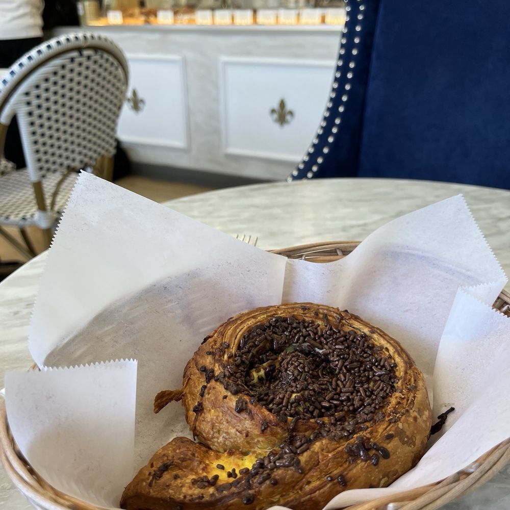 Chocolate Chocolate Croissant Custard Cream