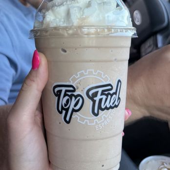 Top Fuel Espresso - Mocha marshmallow Glacier - Coffee & Tea Near Me - Mesa, Arizona Top Fuel Espresso - Mocha marshmallow Glacier - Coffee & Tea Near Me - Mesa, Arizona