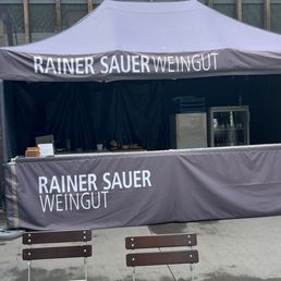 Exterior outside entrance of Weingut Rainer Sauer - Escherndorf - Volkach, BY Exterior outside entrance of Weingut Rainer Sauer - Escherndorf - Volkach, BY