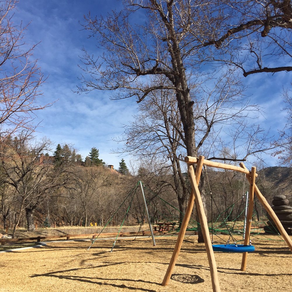 Lavern M Johnson Park - The swing and rope play feature - Parks Near Me - Lyons, Colorado Lavern M Johnson Park - The swing and rope play feature - Parks Near Me - Lyons, Colorado
