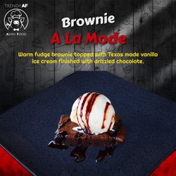Trendy Asian Food - Brownie a la mode