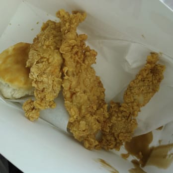 KFC - Two and half strips and they're very thin!! - Chicken Wings Near Me - Brentwood, California KFC - Two and half strips and they're very thin!! - Chicken Wings Near Me - Brentwood, California