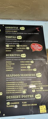 Menu photo 1 Los Tres Potrillos Phoenix, OR