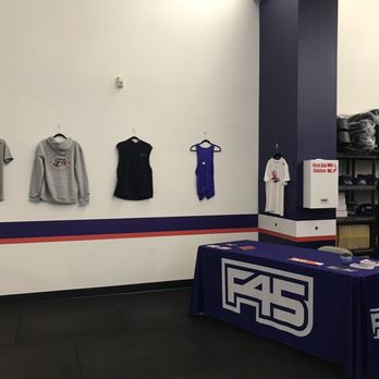 F45 Training Queen Anne - Lobby area with merch - Circuit Training Gyms Near Me - Seattle, Washington