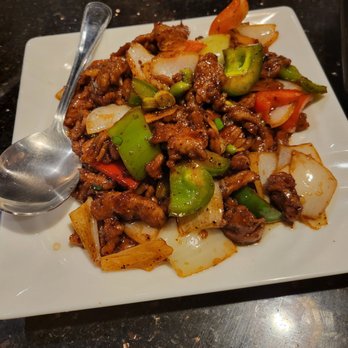 Chilispot - Sizzling beef with black pepper - Szechuan Near Me - University City, Missouri Chilispot - Sizzling beef with black pepper - Szechuan Near Me - University City, Missouri