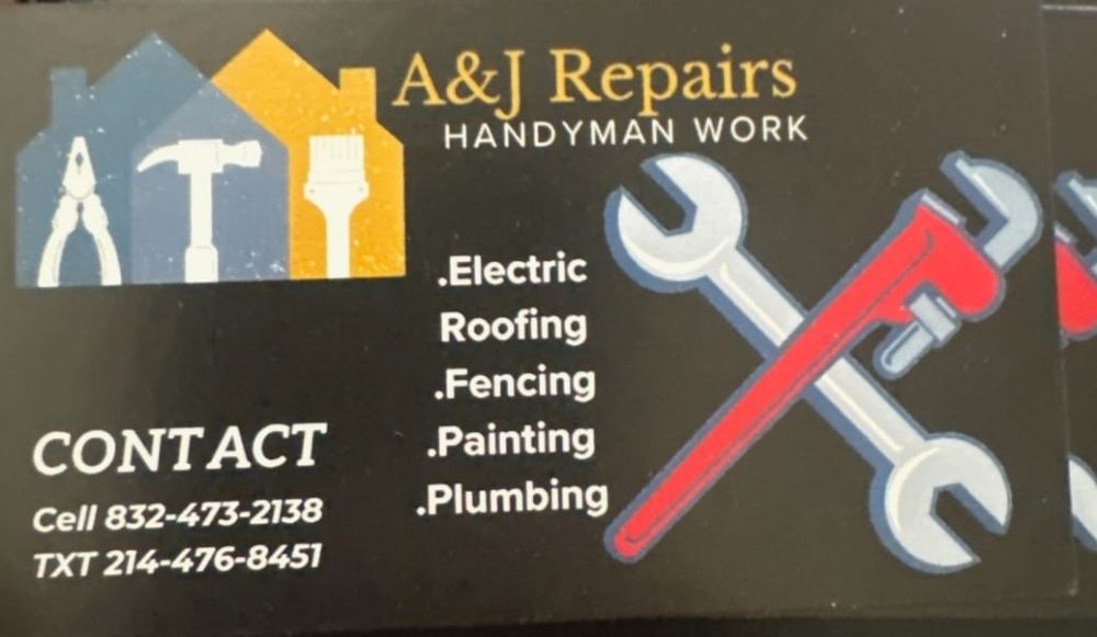 Slide of A&J Repairs