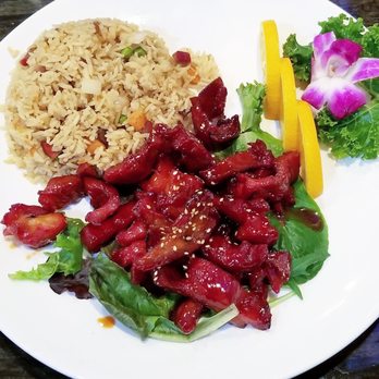 Asian King - Bbq boneless spare ribs with pork fried rice - Asian Fusion Near Me - Brooklyn, New York Asian King - Bbq boneless spare ribs with pork fried rice - Asian Fusion Near Me - Brooklyn, New York