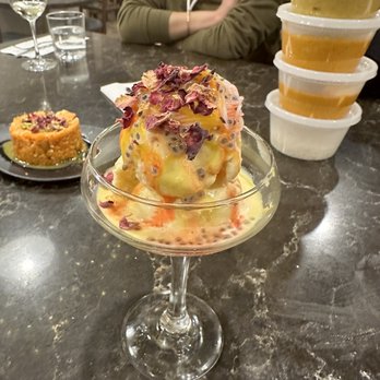The Yellow Chilli - Saffron ice cream - the best thing ever - Indian Near Me - Delta, British Columbia