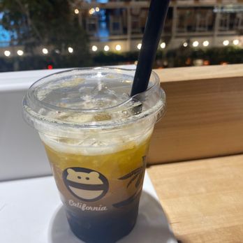 Mini Monster Cafe - Sunrise passion fruit tea - Bubble Tea Near Me - Anaheim, California