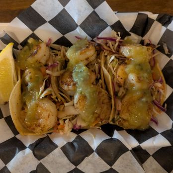 Louie’s On Main - Shrimp tacos w/corn tortillas delish! - Burgers Near Me - Garden Grove, California Louie’s On Main - Shrimp tacos w/corn tortillas delish! - Burgers Near Me - Garden Grove, California