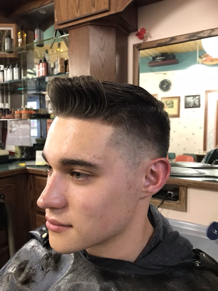 Leisure Way Barber Shop Logo