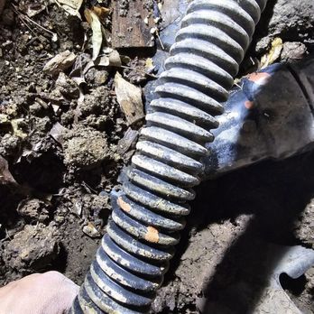 True-Tech Water and Plumbing - Broken soft drain pipe leaking into crawling space. - Water Purification Services Near Me True-Tech Water and Plumbing - Broken soft drain pipe leaking into crawling space. - Water Purification Services Near Me