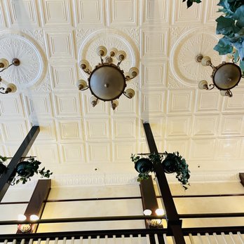 Cape Charles Coffee House - a view of the ceiling - Coffee & Tea Near Me - Cape Charles, Virginia
