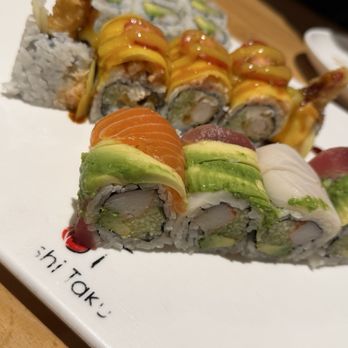 Sushi Taku - California roll, mango roll & Spicy Crispy Tuna Roll (8Pcs) - Japanese Near Me - Chicago, Illinois Sushi Taku - California roll, mango roll & Spicy Crispy Tuna Roll (8Pcs) - Japanese Near Me - Chicago, Illinois
