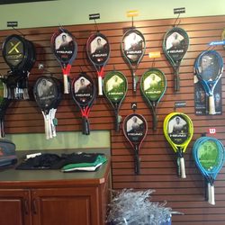 Paramount Tennis Club - Good racket selection