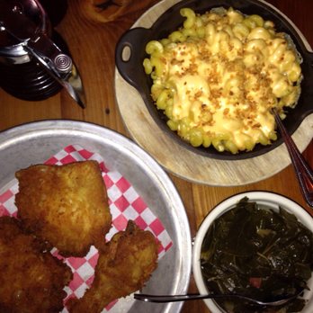 The Eagle Mass Ave - 1/4 dark with Mac&Cheese and collard greens - American Near Me - Indianapolis, Indiana