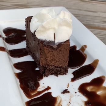 The Furbish House Brewhouse & Eats - Chocolate mousse cake dessert - Pizza Near Me - Rangeley, Maine The Furbish House Brewhouse & Eats - Chocolate mousse cake dessert - Pizza Near Me - Rangeley, Maine