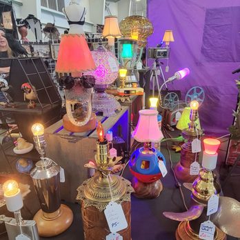 Evergreen State Fair - I love all these repurposed lamps! - Local Flavor Near Me - Monroe, Washington