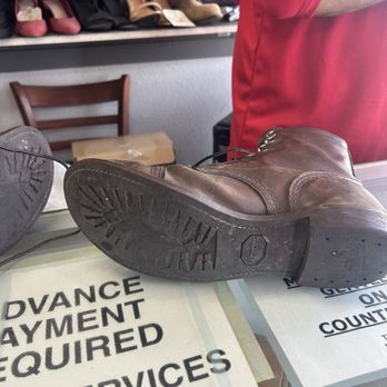 Shoe Cobbler - Before - Shoe Repair Near Me - Norco, California