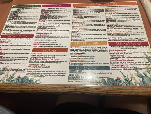 Menu photo 1 Casa Ramos Red Bluff, CA Menu photo 1 Casa Ramos Red Bluff, CA