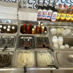 Azul Mexican Grill - All you can eat salsa