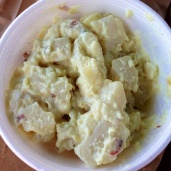 Pasty Kitchen - Side of Potato salad, which is completely redundant. - British Near Me - Los Alamitos, California Pasty Kitchen - Side of Potato salad, which is completely redundant. - British Near Me - Los Alamitos, California