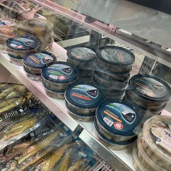 Romashka - Seafood products display - International Grocery Near Me - Jacksonville, Florida
