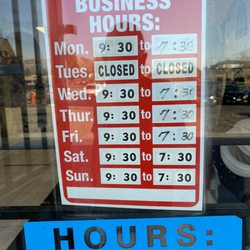 Agua Pura - Business Hours.