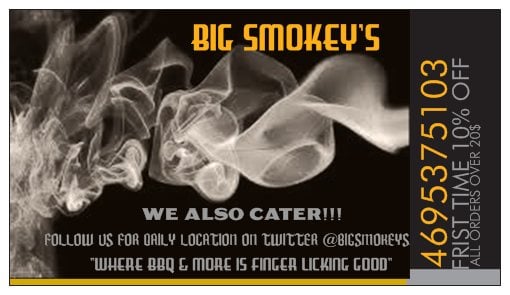 BIG SMOKEYS BBQ AND MORE by null