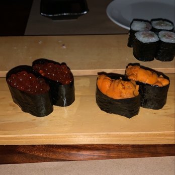 Umi - Ikura Nigiri and Uni! So good!! - Sushi Bars Near Me - Atlanta, Georgia Umi - Ikura Nigiri and Uni! So good!! - Sushi Bars Near Me - Atlanta, Georgia