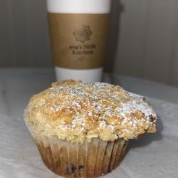 Eva's Little Kitchen - Blueberry Muffin and Coffee