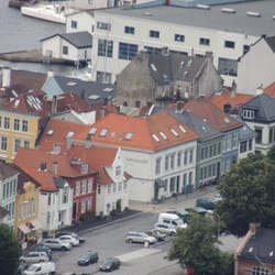 Klosterhagen Hotell - Desde el monte Floyen